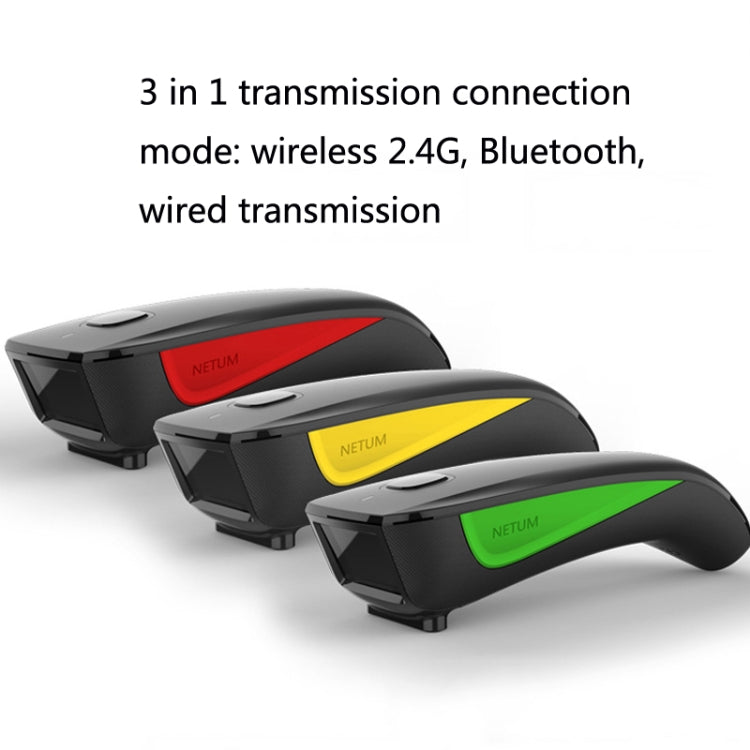 NETUM Kabelloser Bluetooth-Scanner Tragbarer Barcode-Lager-Express-Barcode-Scanner, Modell: C990 Zweidimensional, C750 Zweidimensional, C990 Zweidimensional, C740 Eindimensional