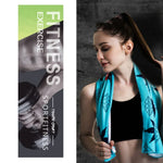 Fitness Cold Towel Outdoor Sports Cooling Quick-Drying Towel, Size: 100 x 30cm, Quick-Drying Towel, Size: 100 x 30cm(Greenery), Quick-Drying Towel, Size: 100 x 30cm(Maple), Quick-Drying Towel, Size: 100 x 30cm(Sky)
