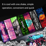 Fitness Cold Towel Outdoor Sports Cooling Quick-Drying Towel, Size: 100 x 30cm, Quick-Drying Towel, Size: 100 x 30cm(Greenery), Quick-Drying Towel, Size: 100 x 30cm(Maple), Quick-Drying Towel, Size: 100 x 30cm(Sky)