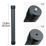 Ulanzi Agimbalgear Handstabilisierungs-Gimbal-Verlängerungsstange aus Kohlefaser für DJI RONIN-S, Länge: 35,5 cm