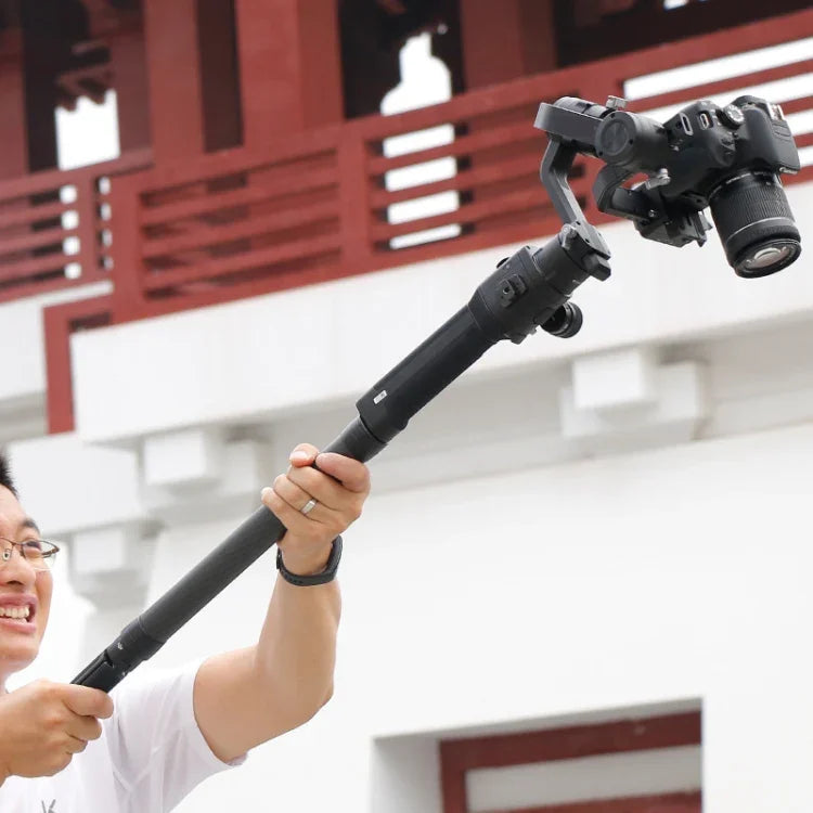 Ulanzi Agimbalgear Handstabilisierungs-Gimbal-Verlängerungsstange aus Kohlefaser für DJI RONIN-S, Länge: 35,5 cm