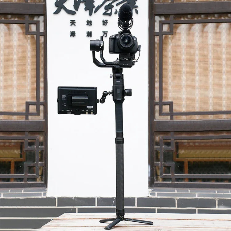 Ulanzi Agimbalgear Handstabilisierungs-Gimbal-Verlängerungsstange aus Kohlefaser für DJI RONIN-S, Länge: 35,5 cm