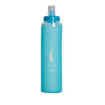 AFISHTOUR TPU Outdoor-Sport-Soft-Wasserbeutel Marathon-Wasserflasche faltbarer Wasserbeutel, Kapazität: 400ml (Blau), 400ml (Transparent), 300ml (Blau), 300ml (Transparent)