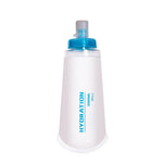 AFISHTOUR TPU Outdoor-Sport-Soft-Wasserbeutel Marathon-Wasserflasche faltbarer Wasserbeutel, Kapazität: 400ml (Blau), 400ml (Transparent), 300ml (Blau), 300ml (Transparent)