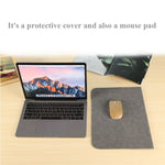 Horizontale Matte PU Laptop-Tasche, Für Macbook 11 Zoll A1465/A1370, Für Macbook 12 Zoll A1534, Für Macbook Air/Pro 13,3 Zoll A1466/A1369/A1502/A1425, Für Macbook Air/Pro 13 Zoll A2337/A1989/A2179/A2338/A1708, Für Macbook Pro 15,4 Zoll A1707/A1990