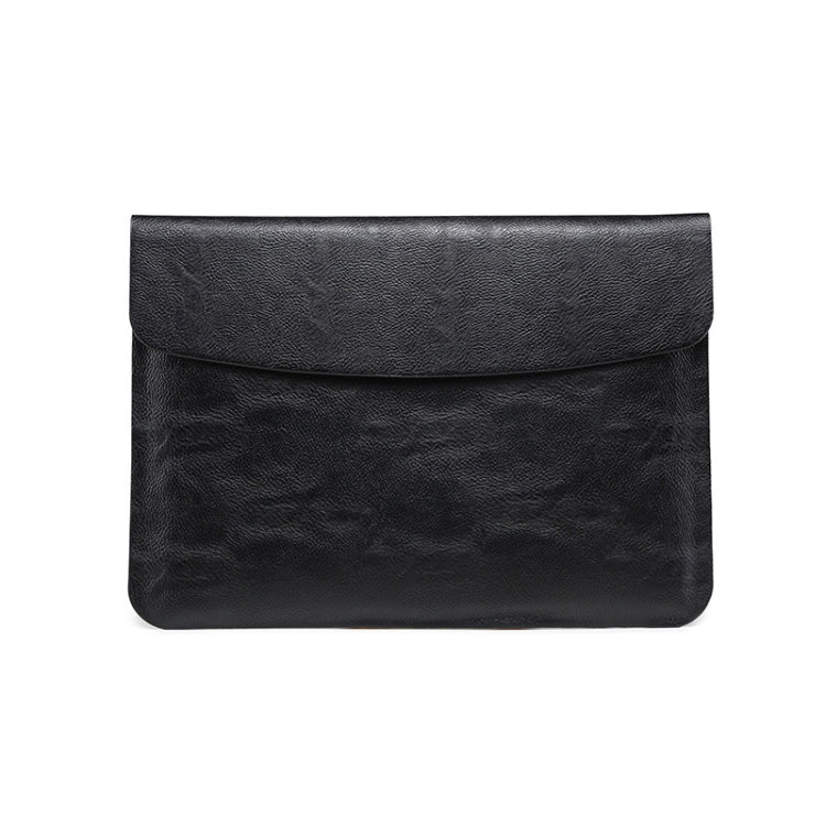 Horizontal Litchi Texture Laptop Bag Liner Bag For MacBook, 13 Inch A1708 / 1706/1989 / A2337 / A2338, 15 Inch A1707 / 1990, Pro 16 Inch A2141