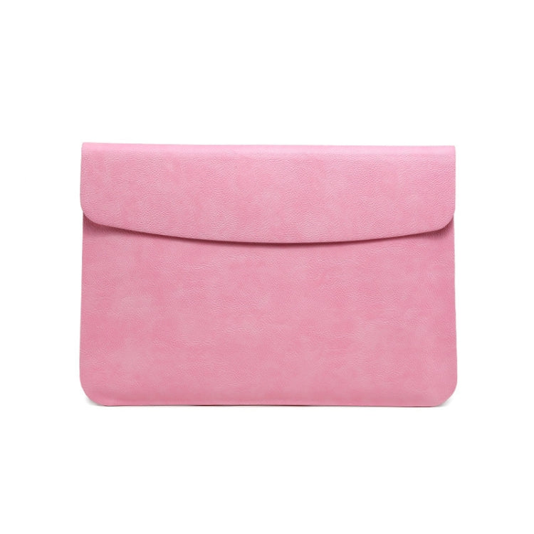 Horizontal Litchi Texture Laptop Bag Liner Bag For MacBook, 13 Inch A1708 / 1706/1989 / A2337 / A2338, 15 Inch A1707 / 1990, Pro 16 Inch A2141