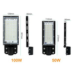 Wasserdichte LED-Straßenbeleuchtung Hofstrahler, 50W