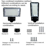 Wasserdichte LED-Straßenbeleuchtung Hofstrahler, 50W