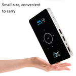 C6 1G+8G Android System Intelligenter DLP HD Mini-Projektor Tragbarer Heim-Handy-Projektor, US-Stecker (Schwarz), EU-Stecker (Schwarz), UK-Stecker (Schwarz), AU-Stecker (Schwarz), US-Stecker (Weiß), EU-Stecker (Weiß), UK-Stecker (Weiß), AU-Stecker (Weiß)