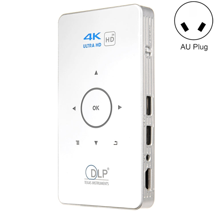 C6 2GB+32GB Android Smart DLP HD Projektor Mini Drahtloser Projektor, US-Stecker (Schwarz), EU-Stecker (Schwarz), UK-Stecker (Schwarz), AU-Stecker (Schwarz), US-Stecker (Weiß), EU-Stecker (Weiß), UK-Stecker (Weiß), AU-Stecker (Weiß)
