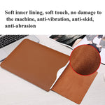Verschlossene Seiten Laptop-Innenfuttertasche Für MacBook, Air 11,6 Zoll A1465 / A1370, 12 Zoll A1534, Air 13,3 Zoll A1466/A1369, 13,3 Zoll A1708/A1706, Pro 15,4 Zoll A1398