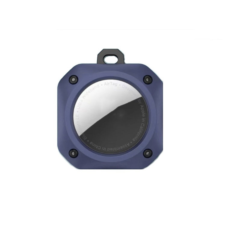 2er Set Positions-Tracker Anti-Fall Anti-Verlust Schutzhülle mit Druck für AirTag 2. Gen / AirTag 1. Gen, Gelb, Weiß, Braun, Grün, Blau, Schwarz