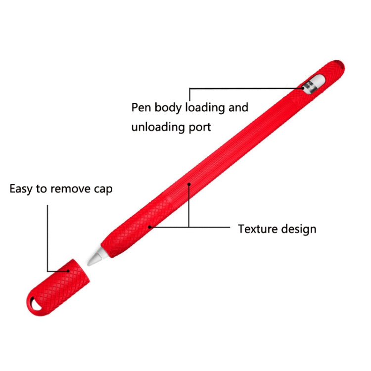 5 Stück Stylus Silikon Schutzhülle, Für Apple Pencil 1, Für Apple Pencil 2