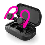 BE1032 Ohrbügel-Wasserdichte Sport-TWS-Kabellose Bluetooth-Kopfhörer, Schwarz, Leuchtgrün, Rosarot