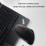 Lenovo Thinkbook kabellose Maus Ergonomisches Design Seitliche Griffflächen Mäuse, Seitliche Griffflächen Mäuse