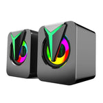 FT-25-1 RGB Bunter Desktop-Computerlautsprecher