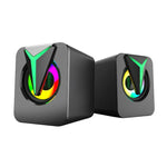 FT-25-1 RGB Bunter Desktop-Computerlautsprecher