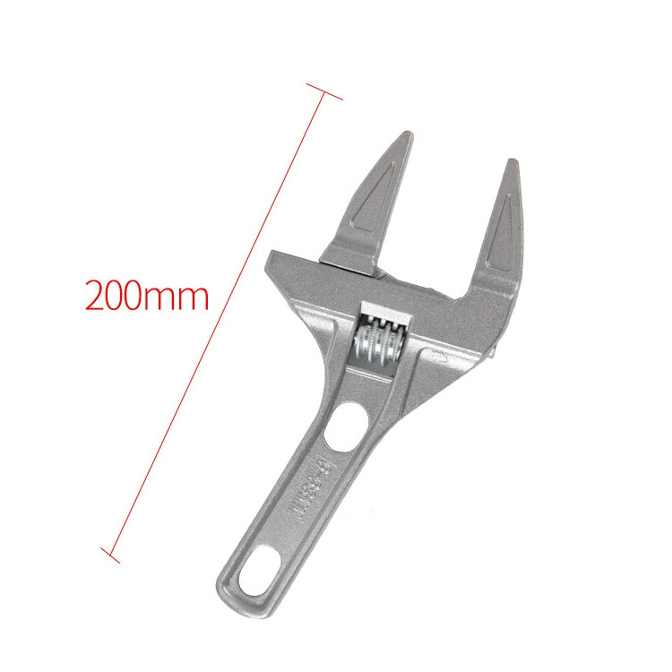 Aluminium Verstellbarer Großer Öffnungs-Badezimmer-Schlüssel Hardware-Werkzeuge, Ohne Verpackung Normale Version