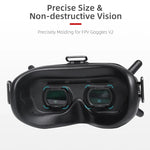 Sunnylife FV-Q9334 2 Stück Myopie-Linsen, asphärische Korrekturlinsen für Kurzsichtigkeit für DJI FPV-Brillen V2, 100°, 150°, 200°, 250°, 300°, 350°, 400°, 450°, 500°, 550°, 600°, 700°, 800°