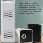 SunsunXiaoli Aquarienwasserpumpe Klein 3-in-1 Aquarium-Zirkulationsfilter Umwälzpumpe, CN-Stecker, 6W 500F, 15W 1000F