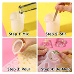 111-teiliges Set DIY Spiegel Silikonanhängerform, Kristall Epoxid Schlüsselanhänger Set, 111-teiliges Set
