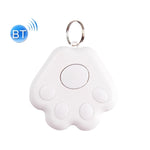 2 Stück HYC-09 Bluetooth-Hundepfoten-Tracker mit Anti-Verlust-Funktion, Haustierortungs-Schlüsselanhänger, intelligenter Suche und Zwei-Wege-Alarm