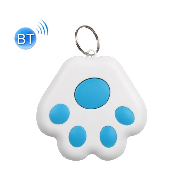 2 Stück HYC-09 Bluetooth-Hundepfoten-Tracker mit Anti-Verlust-Funktion, Haustierortungs-Schlüsselanhänger, intelligenter Suche und Zwei-Wege-Alarm