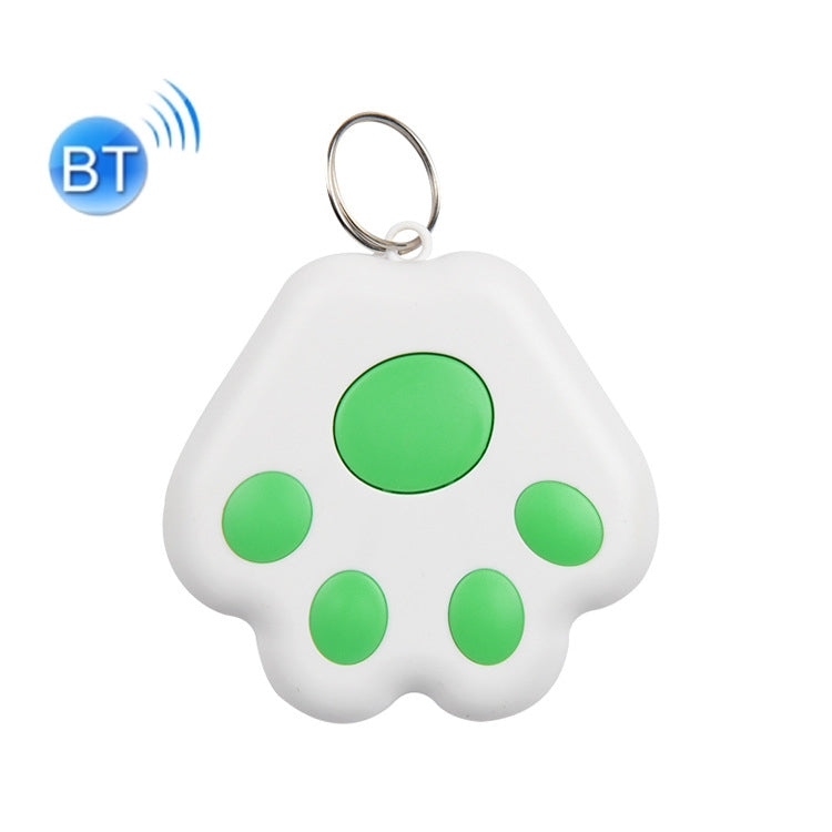 2 Stück HYC-09 Bluetooth-Hundepfoten-Tracker mit Anti-Verlust-Funktion, Haustierortungs-Schlüsselanhänger, intelligenter Suche und Zwei-Wege-Alarm