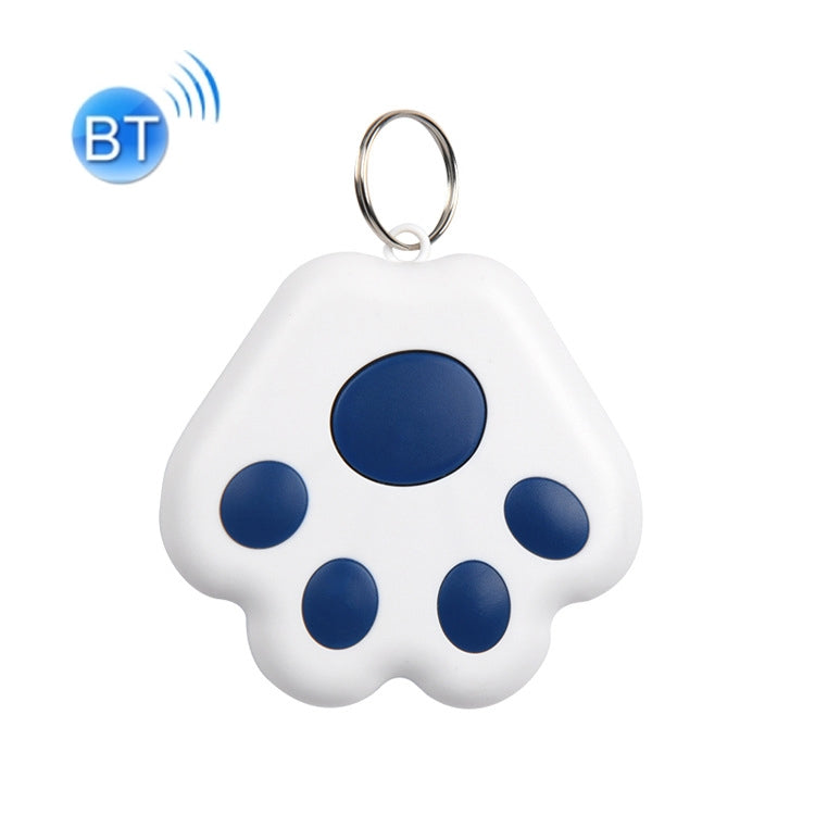 2 Stück HYC-09 Bluetooth-Hundepfoten-Tracker mit Anti-Verlust-Funktion, Haustierortungs-Schlüsselanhänger, intelligenter Suche und Zwei-Wege-Alarm
