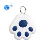 2 Stück HYC-09 Bluetooth-Hundepfoten-Tracker mit Anti-Verlust-Funktion, Haustierortungs-Schlüsselanhänger, intelligenter Suche und Zwei-Wege-Alarm