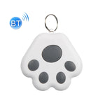 2 Stück HYC-09 Bluetooth-Hundepfoten-Tracker mit Anti-Verlust-Funktion, Haustierortungs-Schlüsselanhänger, intelligenter Suche und Zwei-Wege-Alarm