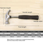 MYTEC Mini Multifunktionaler Hammer Werkzeug für Zuhause Flucht-Klauenhammer, Stil: Verchromte Version, Verchromte Version, Polierte Version, Mini Version