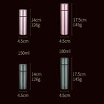 Kinder Studenten Isolier-Wasserbecher Tragbare Mini-Edelstahl-Isolierflasche, Spezifikation:, Antibakterieller Becher 150ml (Pink), Antibakterieller Becher 150ml (Grün), Antibakterieller Becher 180ml (Pink), Antibakterieller Becher 180ml (Grün)