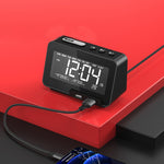 K5 Kabelloser Bluetooth-Lautsprecher Tischwecker Radio, US-Stecker, EU-Stecker, UK-Stecker