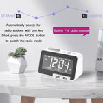 K5 Kabelloser Bluetooth-Lautsprecher Tischwecker Radio, US-Stecker, EU-Stecker, UK-Stecker