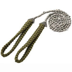 Outdoor Sport Handsägen geflochtene Paracord Camping Survival Taschensäge, Paracord