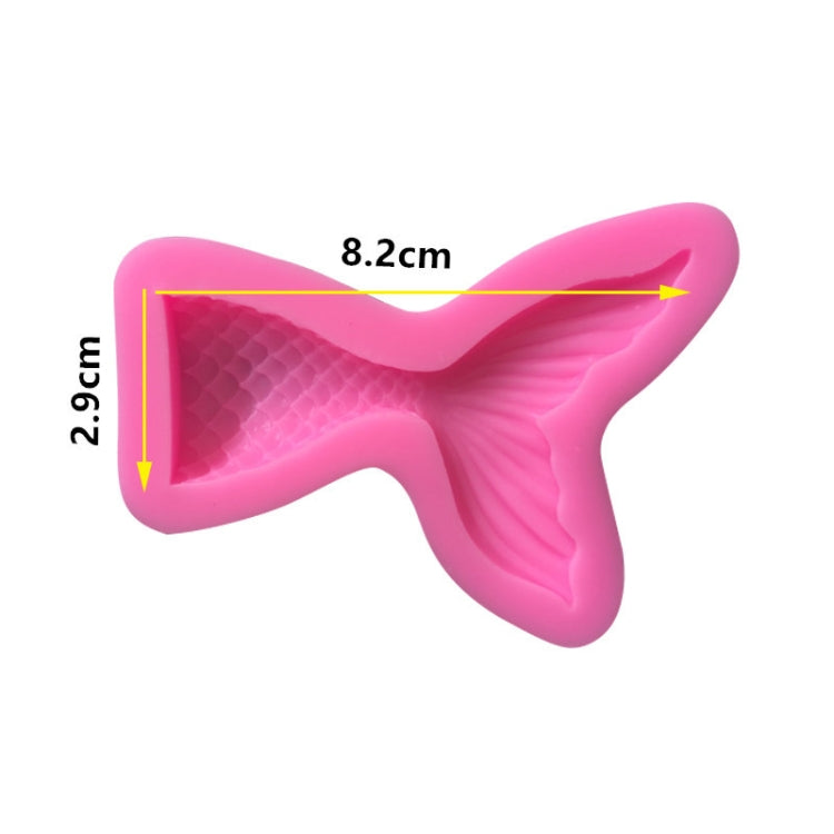 Mini Meerjungfrau Schwanz Flüssigsilikonform Fondant Backform, Klein (Pink) 15-95, Groß (Pink) 15-94, Klein (Grau) 15-95, Groß (Grau) 15-94