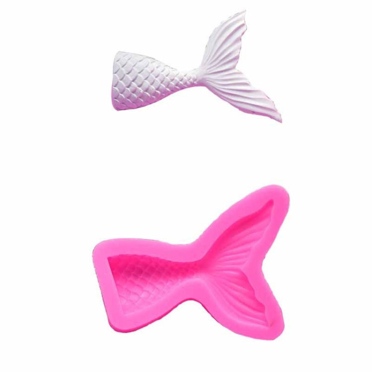 Mini Meerjungfrau Schwanz Flüssigsilikonform Fondant Backform, Klein (Pink) 15-95, Groß (Pink) 15-94, Klein (Grau) 15-95, Groß (Grau) 15-94