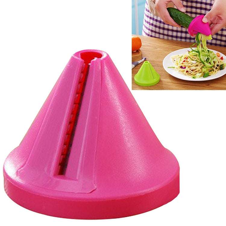 Küchen-Trichtermodell Spiralizer Gemüsehobel Karottenschneider, Karottenschneider (Grün), Karottenschneider (Rot)