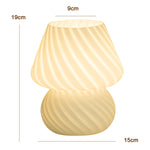 PJ-104 5W Pilzglas Schlafzimmer Nachttisch Dekorations Tischlampe, CN-Stecker, Spezifikation:, Einfarbig Warmes Licht, Dreifarbige Dimmung, Tmall Elf Glühbirne, Fernbedienung + Tmall Elf Glühbirne