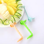 Karotten-Spiralizer Gemüsespiralschneider Kartoffelschneider, Karotten-Spiralizer (Blau)