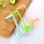 Karotten-Spiralizer Gemüsespiralschneider Kartoffelschneider, Karotten-Spiralizer (Blau)