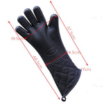 Verlängerte Silikon-Anti-Rutsch-Handschuhe Beständig Gegen Hohe Temperaturen Isolierte Mikrowellen Anti-Verbrüh-Handschuhe, Verlängerte Silikonhandschuhe