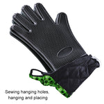 Verlängerte Silikon-Anti-Rutsch-Handschuhe Beständig Gegen Hohe Temperaturen Isolierte Mikrowellen Anti-Verbrüh-Handschuhe, Verlängerte Silikonhandschuhe
