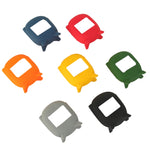 Für JBL Clip 4 Bluetooth-Lautsprecher Silikonhülle Schutzhülle, Stil 1 (Blau), Stil 1 (Armeegrün), Stil 1 (Silbergrau), Stil 1 (Orange), Stil 1 (Rot), Stil 1 (Schwarz), Stil 1 (Gelb)