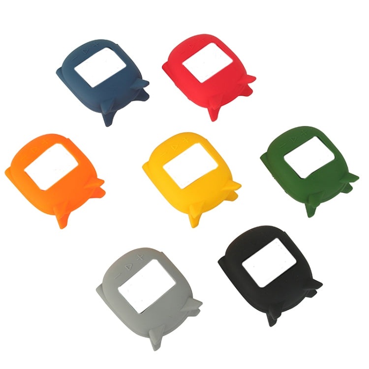Für JBL Clip 4 Bluetooth-Lautsprecher Silikonhülle Schutzhülle, Stil 1 (Blau), Stil 1 (Armeegrün), Stil 1 (Silbergrau), Stil 1 (Orange), Stil 1 (Rot), Stil 1 (Schwarz), Stil 1 (Gelb)