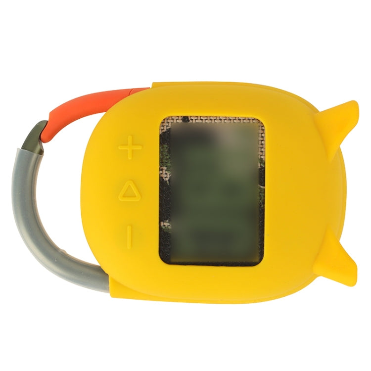 Für JBL Clip 4 Bluetooth-Lautsprecher Silikonhülle Schutzhülle, Stil 1 (Blau), Stil 1 (Armeegrün), Stil 1 (Silbergrau), Stil 1 (Orange), Stil 1 (Rot), Stil 1 (Schwarz), Stil 1 (Gelb)