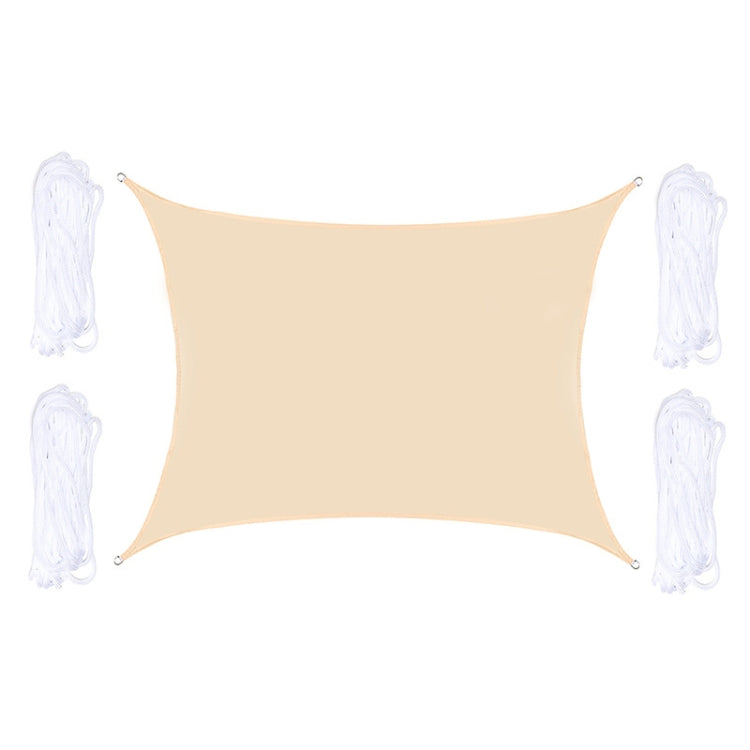 Wasserdichtes Anti-UV-Sonnensegel für den Garten, Größe: 2,5 m x 3 m, 2,5 m x 3 m