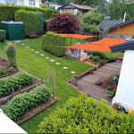 Wasserdichtes Anti-UV-Sonnensegel für den Garten, Größe: 2,5 m x 3 m, 2,5 m x 3 m